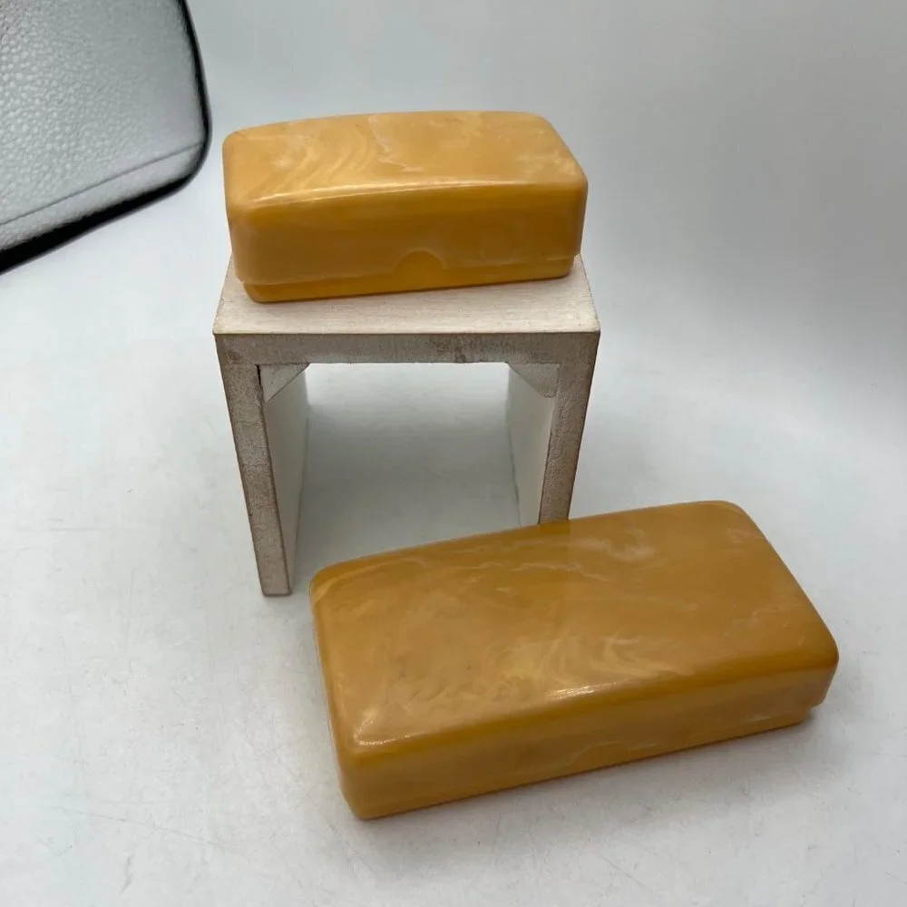Vintage Celluloid Travel/Toiletry Soap Dishes